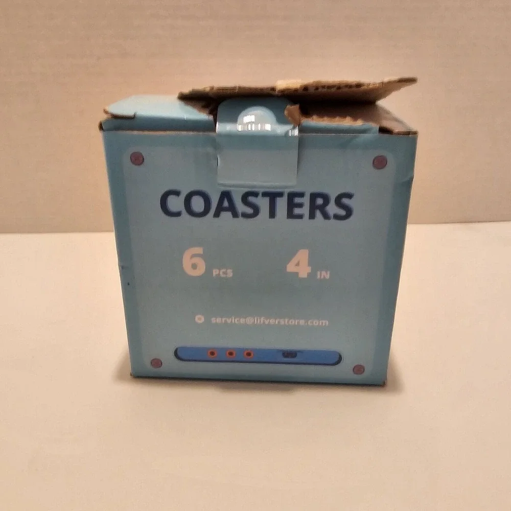 Lifver drink coasters